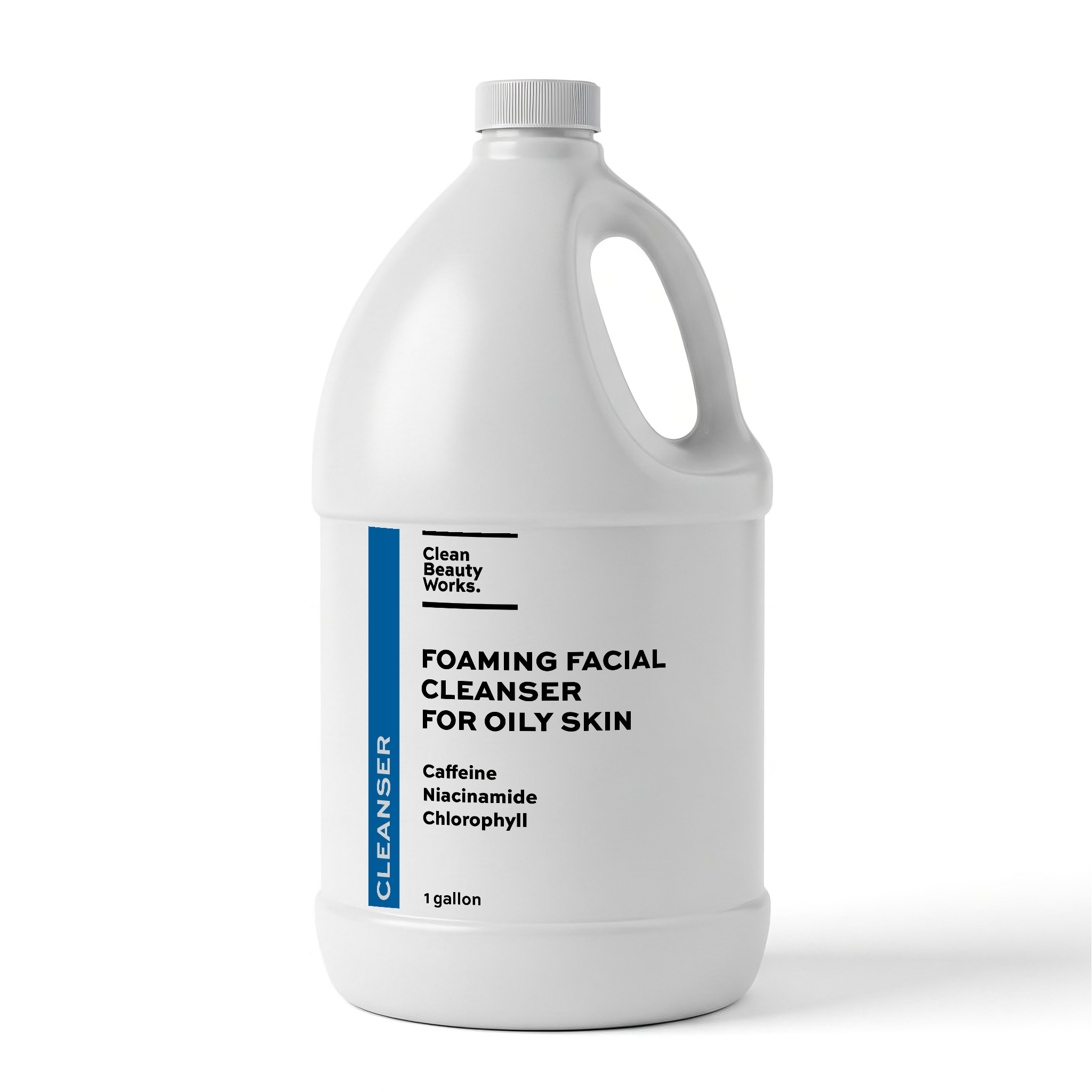 Foaming Facial Cleanser for Oily Skin, Caffeine & Niacinamide – Clean ...