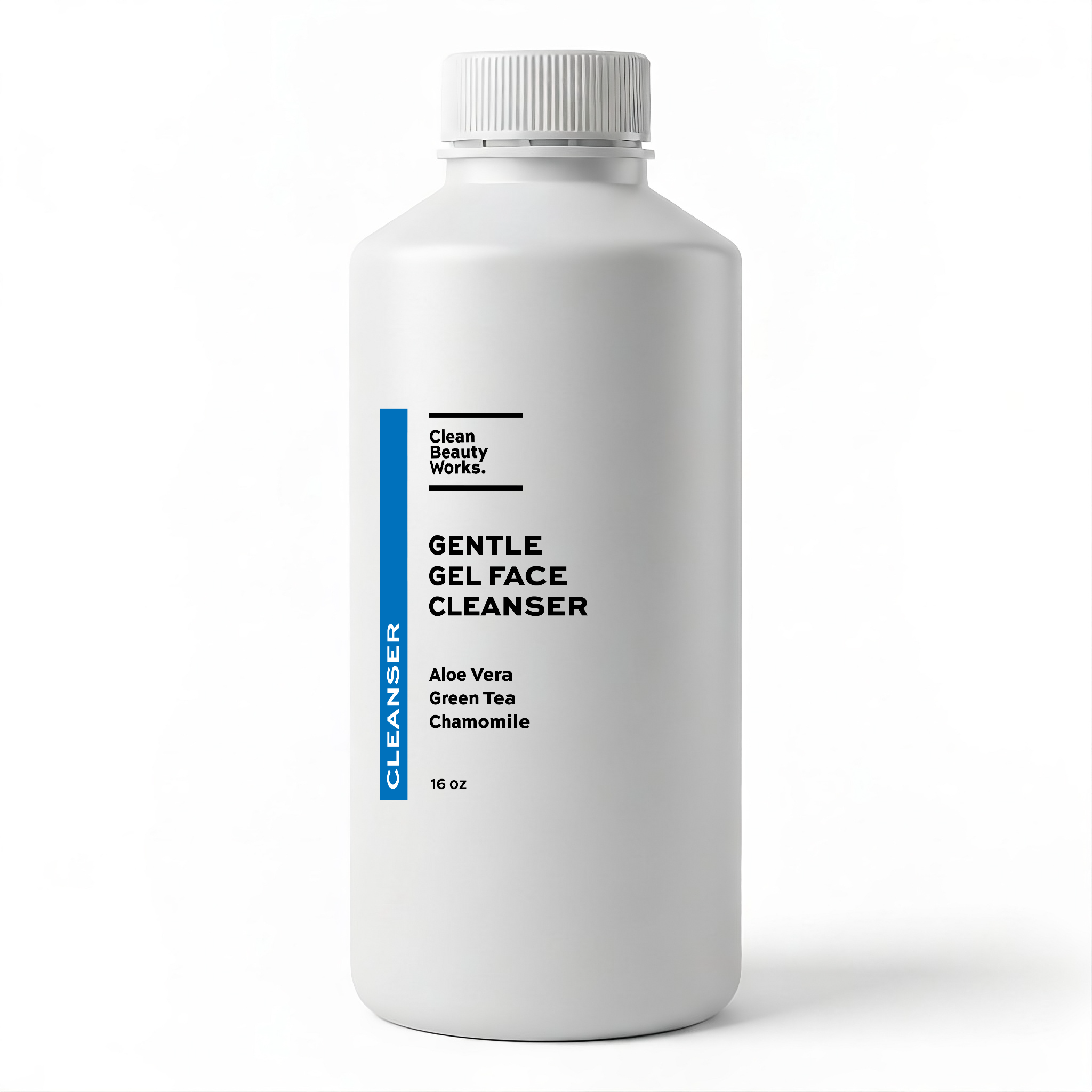 Gentle Face Gel Cleanser, Aloe Vera, Green Tea & Chamomile Extract