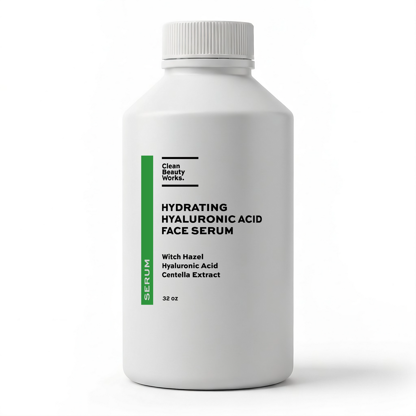 Hydrating Hyaluronic Acid Serum, Witch Hazel & Centella - 32 oz