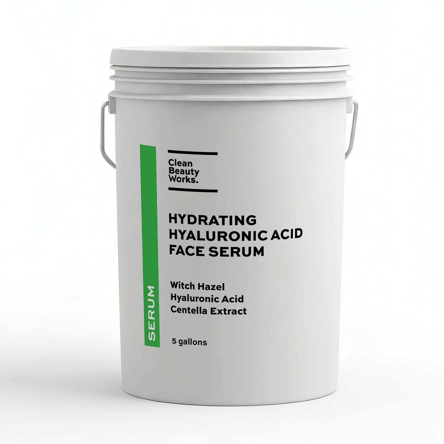 Hydrating Hyaluronic Acid Serum, Witch Hazel & Centella - 5 gallon