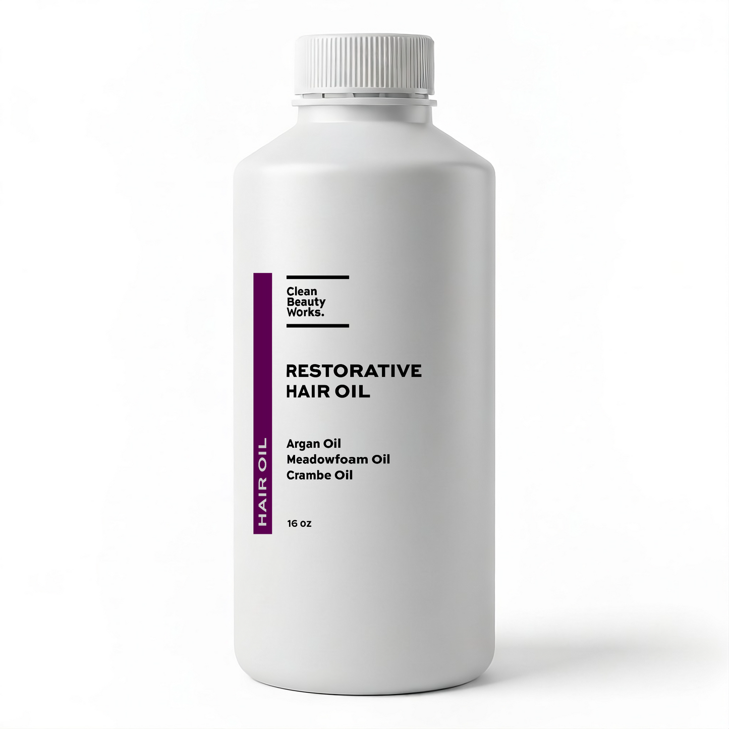 Restorative Hair Oil, Argan Oil, Meadowfoam Oil & Crambe Oil - 16 oz