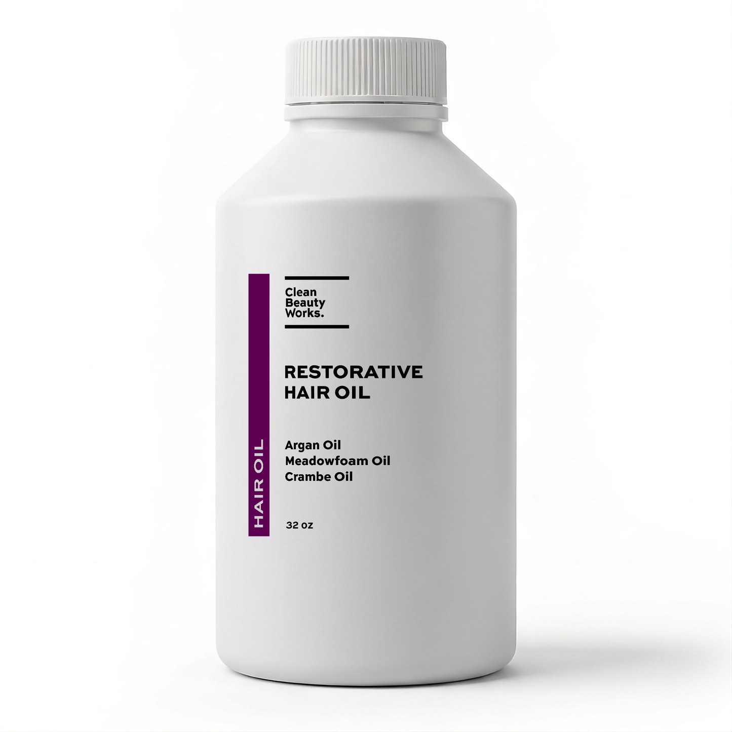 Restorative Hair Oil, Argan Oil, Meadowfoam Oil & Crambe Oil - 32 oz