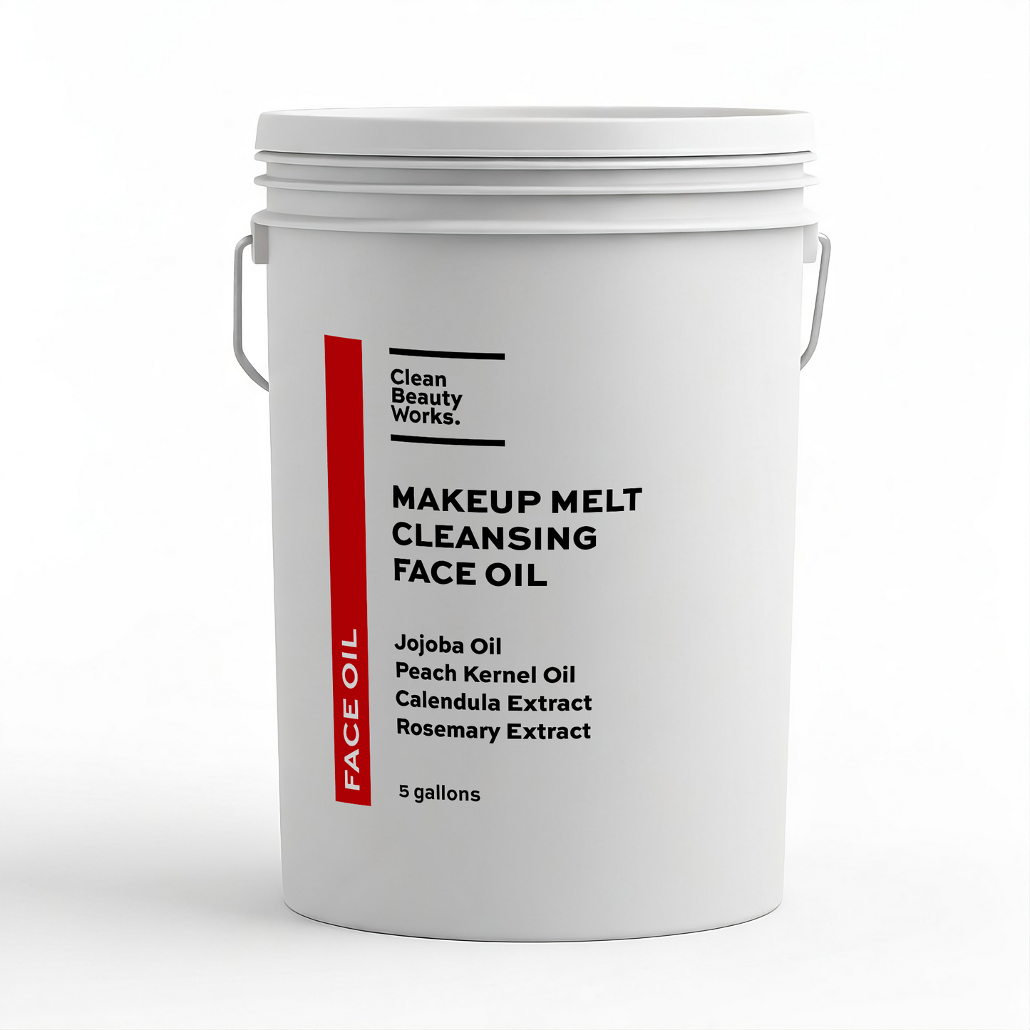 Makeup Melt Cleansing Face Oil, Jojoba & Peach Kernel Oil - 5 gallon