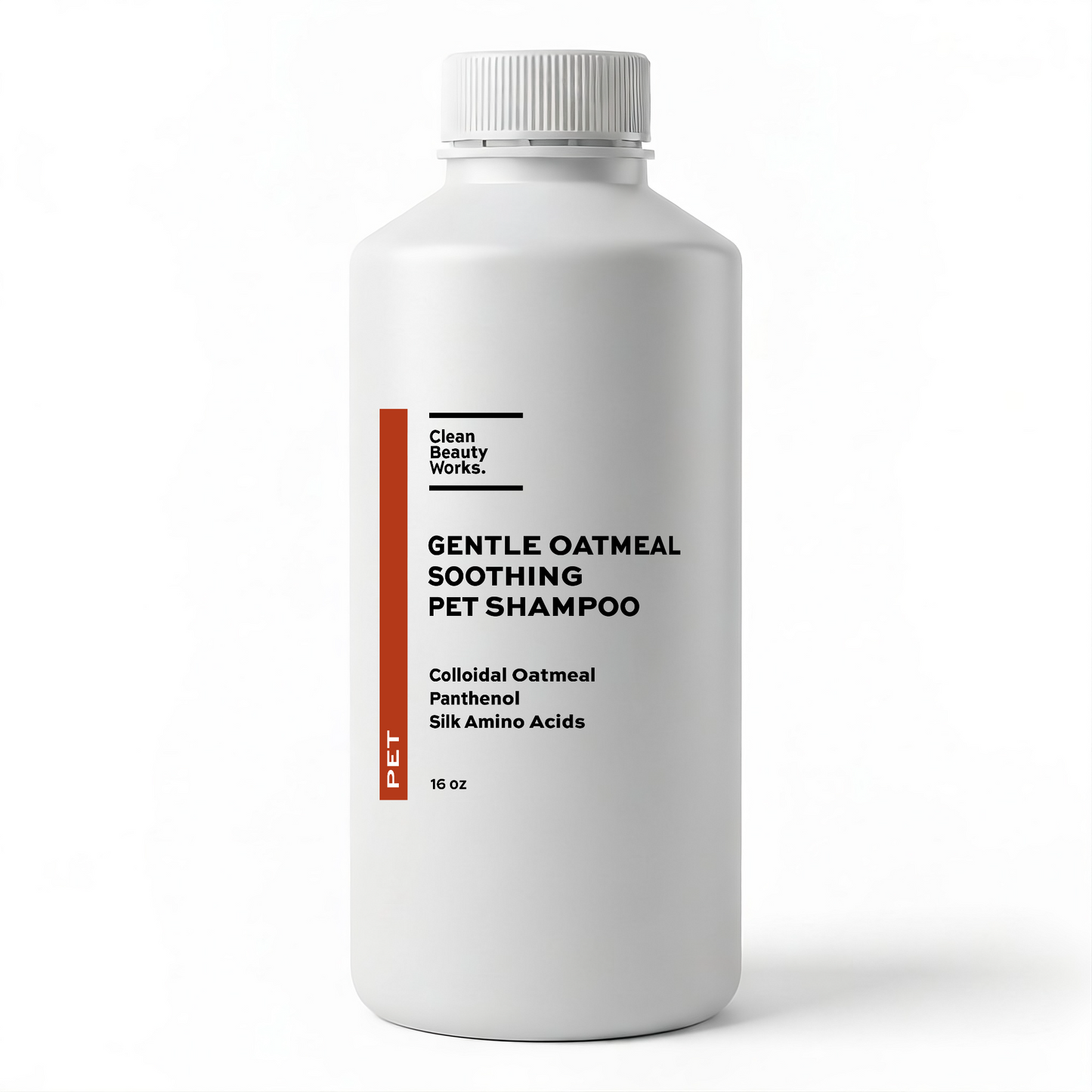 Gentle Oatmeal Soothing Pet Shampoo, Colloidal Oatmeal & Panthenol - 16oz