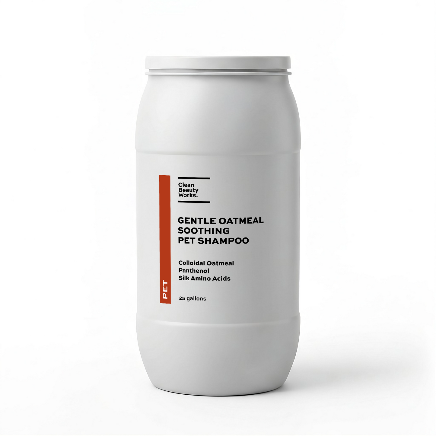 Gentle Oatmeal Soothing Pet Shampoo, Colloidal Oatmeal & Panthenol - 25 Gallon