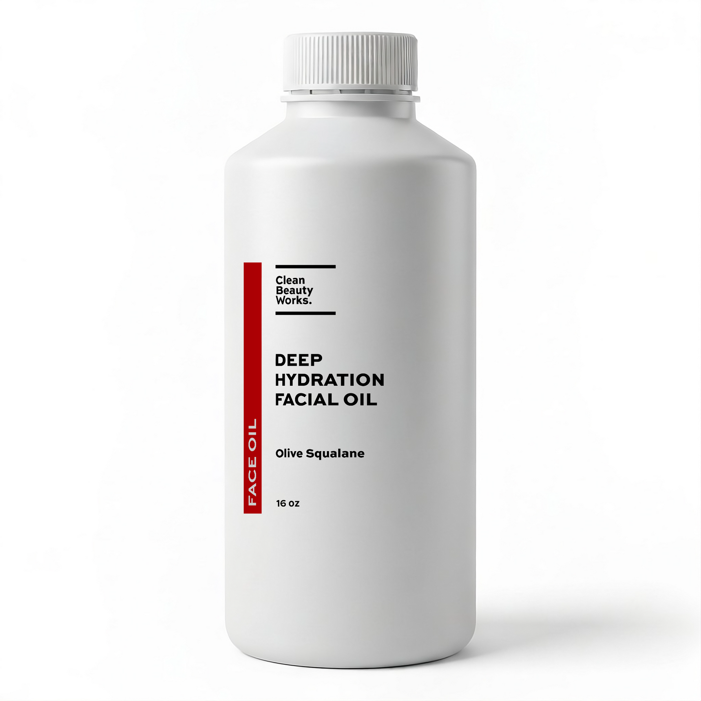 Deep Hydration Facial Oil, 100% Olive Squalane - 16 oz
