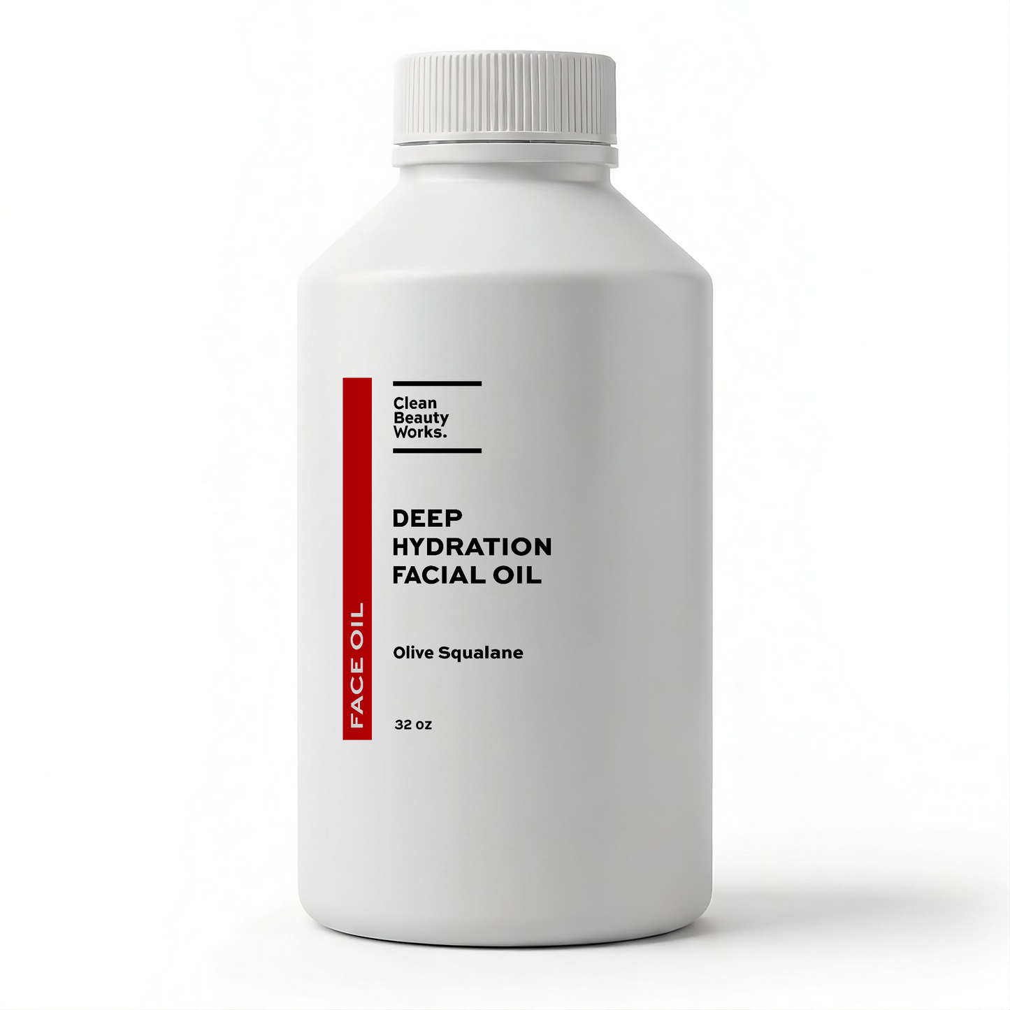 Deep Hydration Facial Oil, 100% Olive Squalane - 32 oz