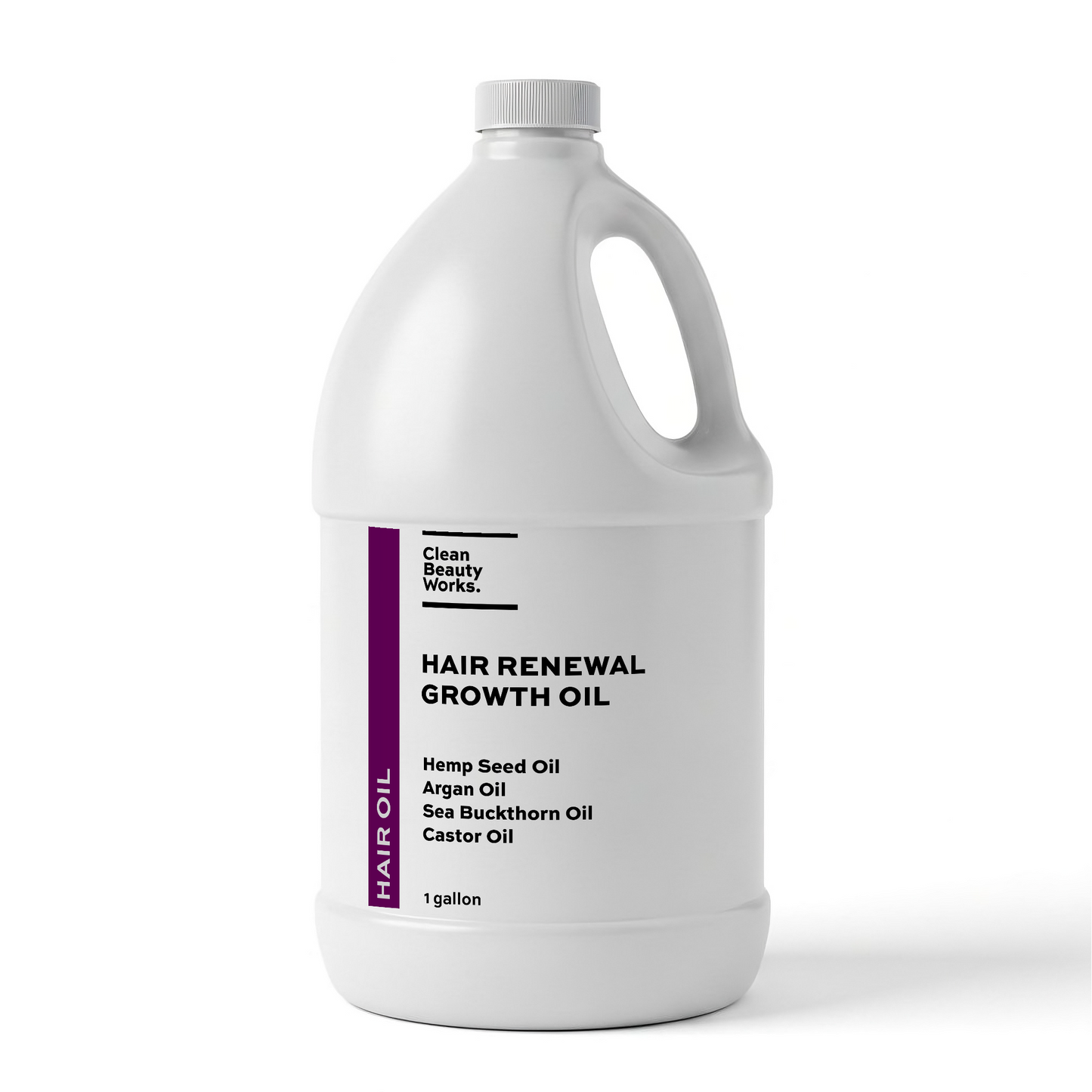 Hair Renewal Growth Oil, Hemp Seed & Argan Oil - 1 gallon