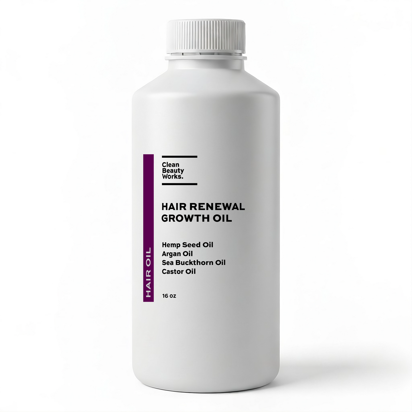 Hair Renewal Growth Oil, Hemp Seed & Argan Oil - 16 oz