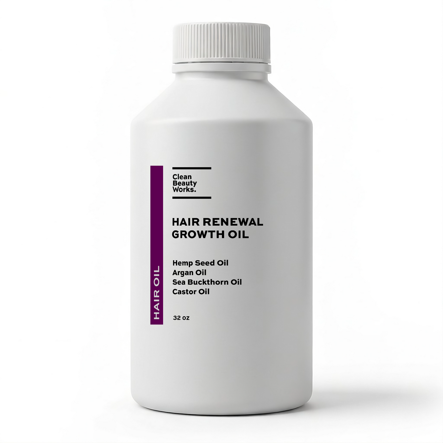 Hair Renewal Growth Oil, Hemp Seed & Argan Oil - 32 oz