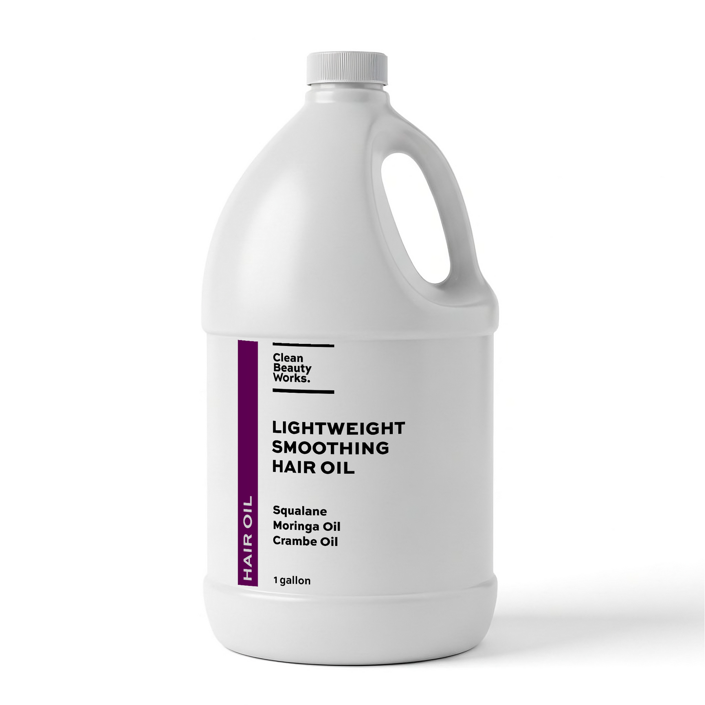 Lightweight Smoothing Hair Oil, Moringa Oil, Crambe Oil & Squalane - 1 gallon