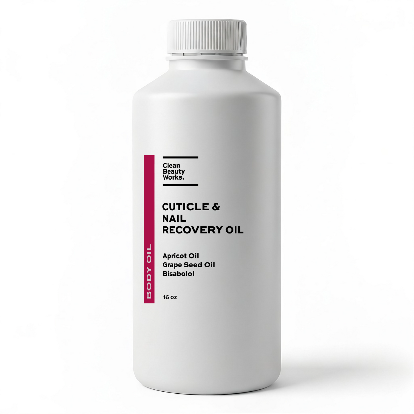 Cuticle and Nail Recovery Oil, Apricot & Grapeseed Oil - 16 oz