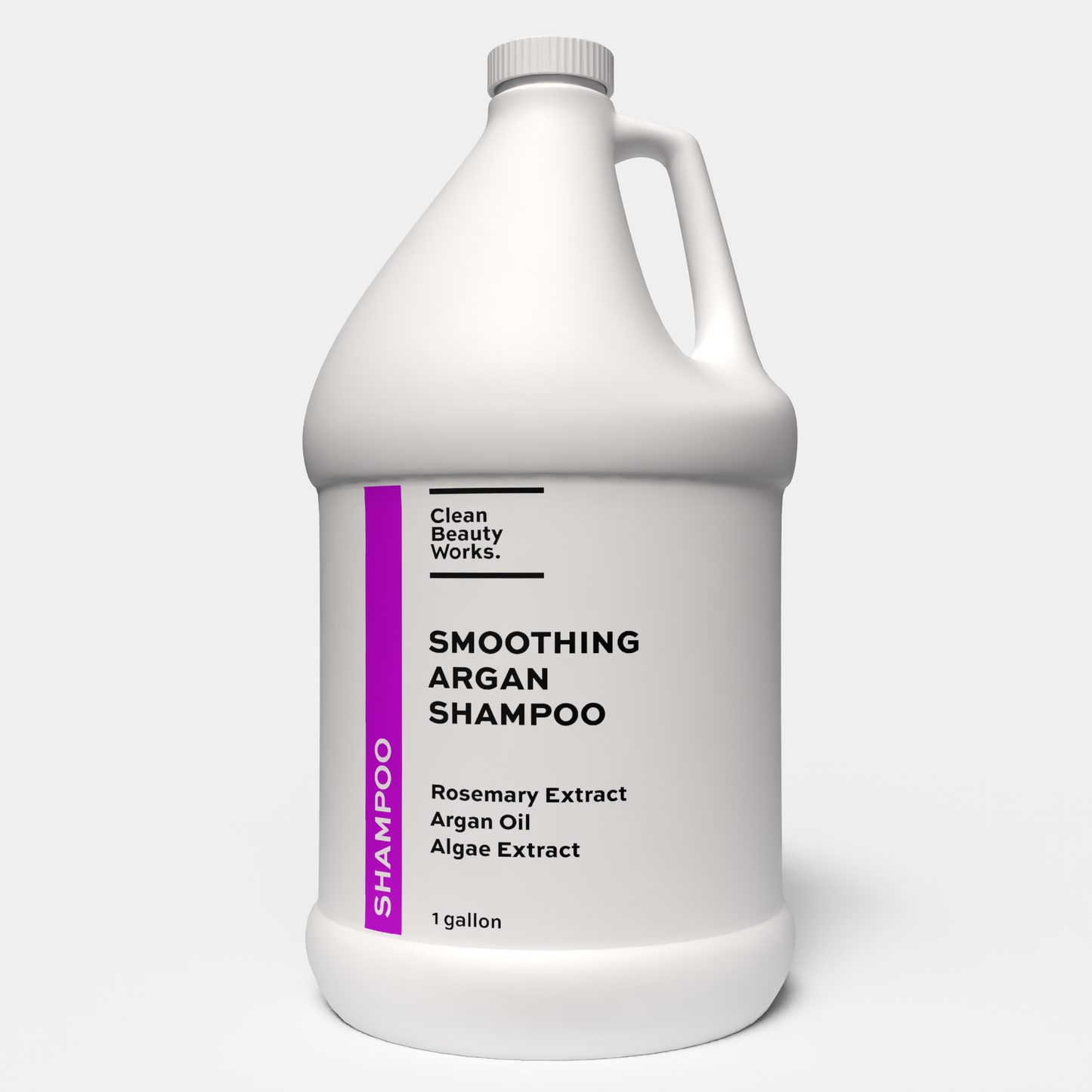 Smoothing Argan Shampoo, Algae & Rosemary Extract - 1 Gallon
