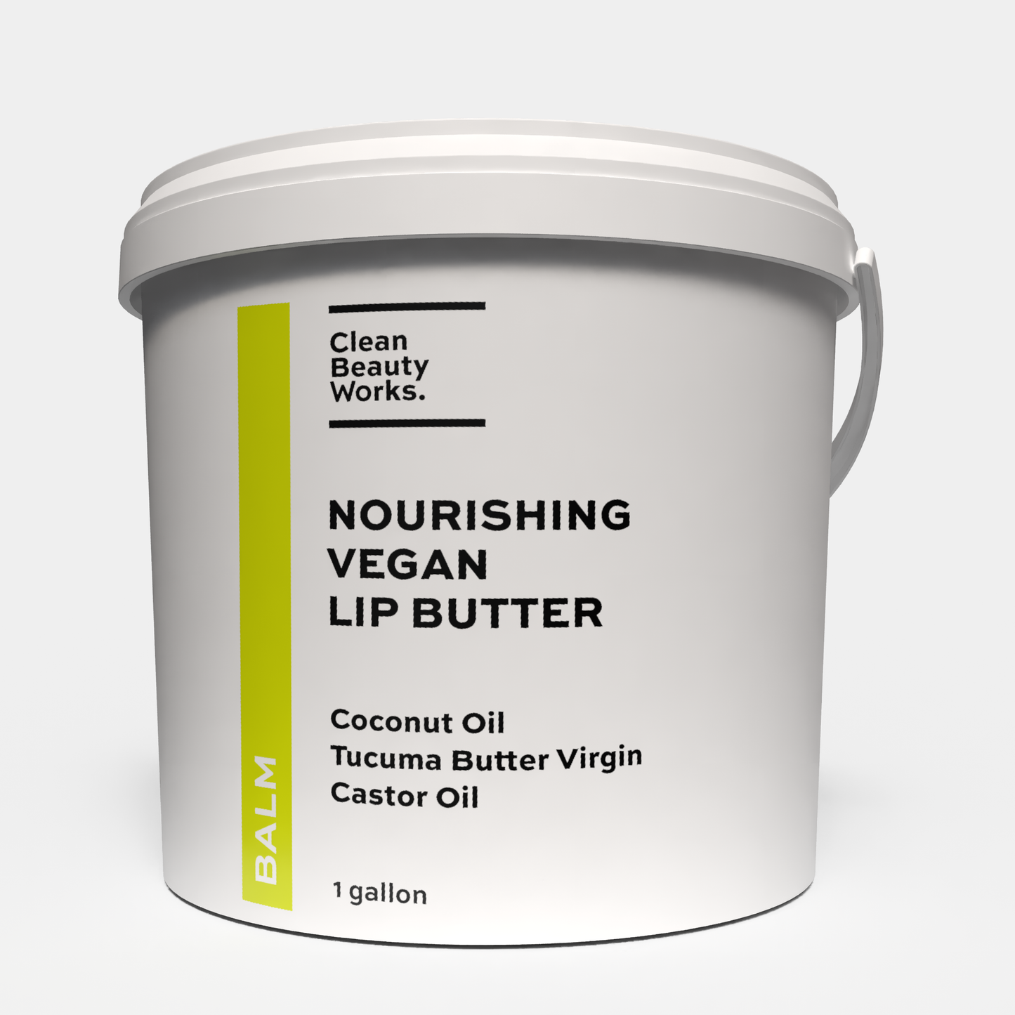 Nourishing Vegan Lip Butter, Coconut Oil & Tucuma Butter - 1 Gallon