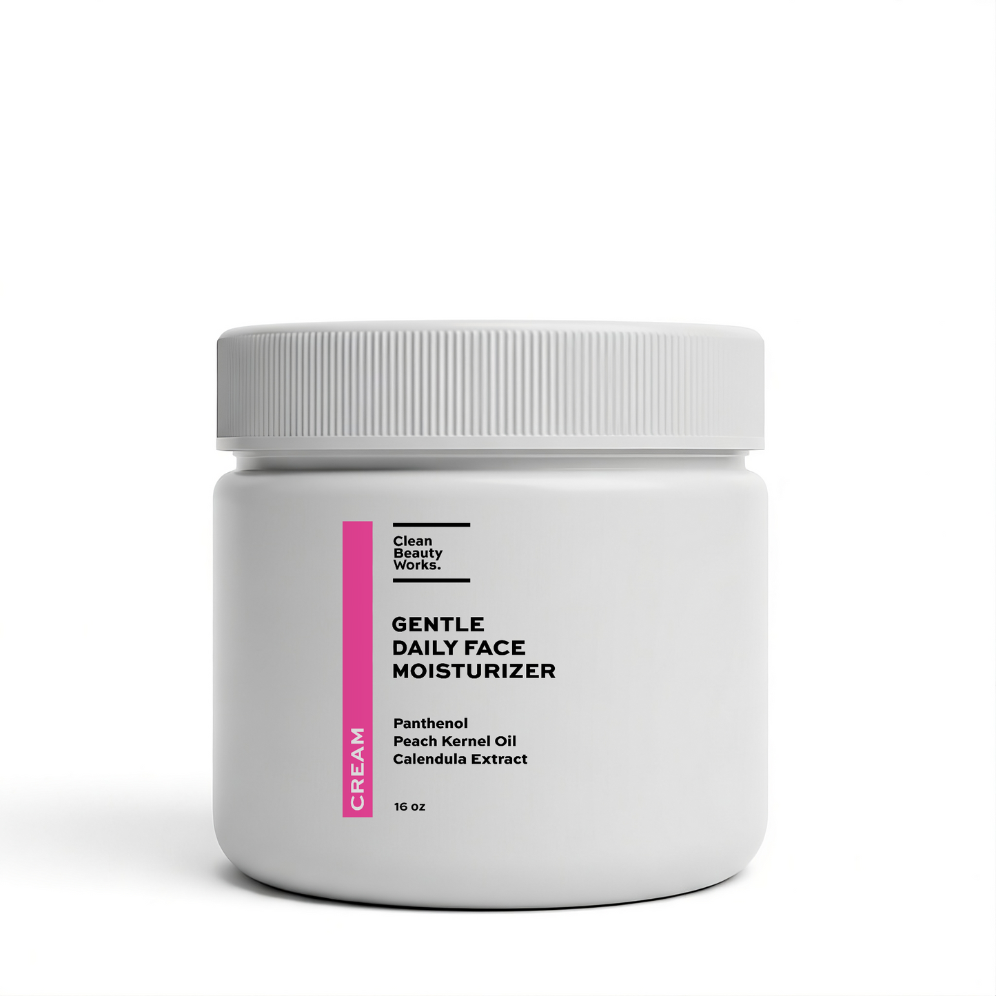 Gentle Daily Face Moisturizer, Peach, Chamomile & Calendula - 16 oz
