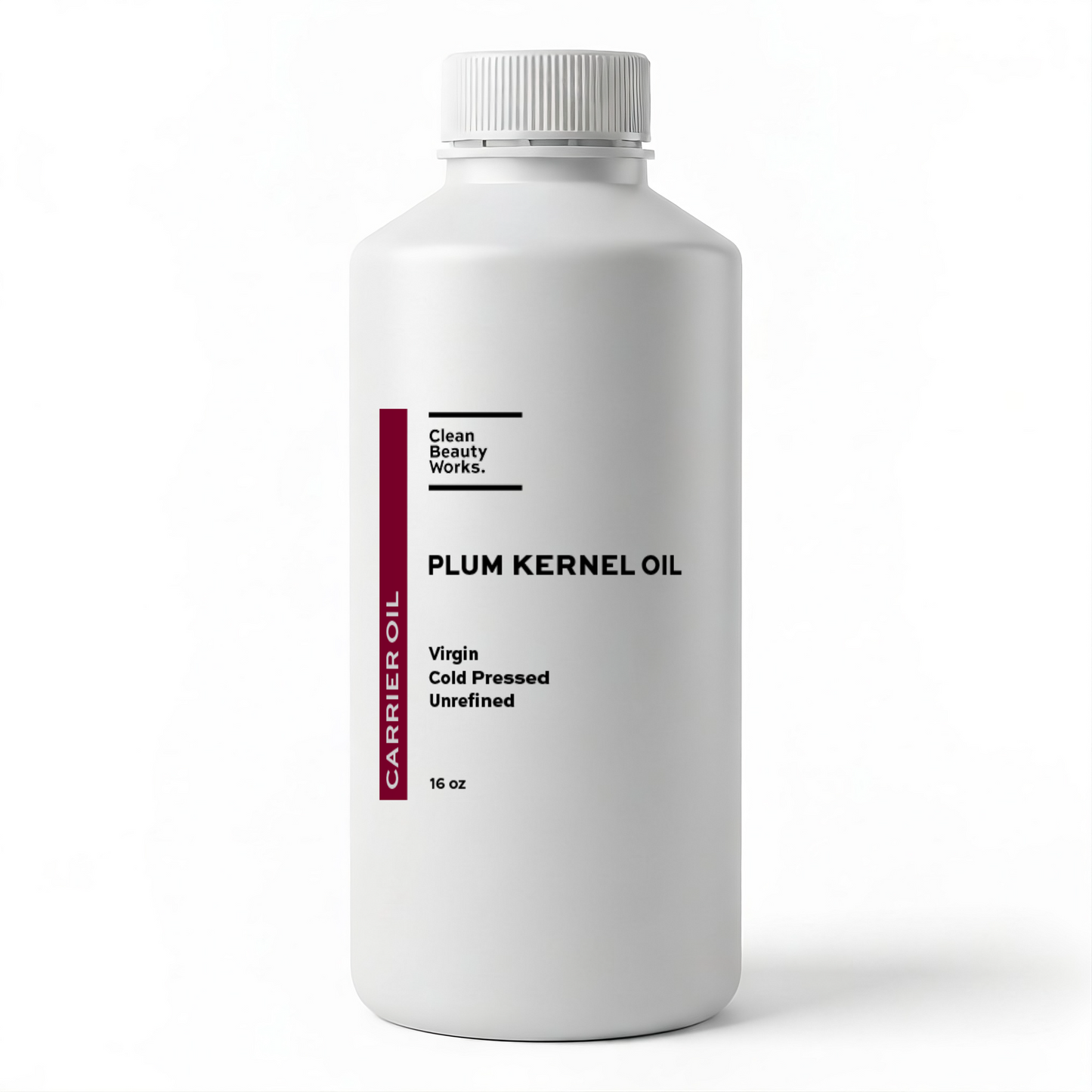 Plum Kernel Oil - Virgin, Cold Pressed, Unrefined - 16 oz