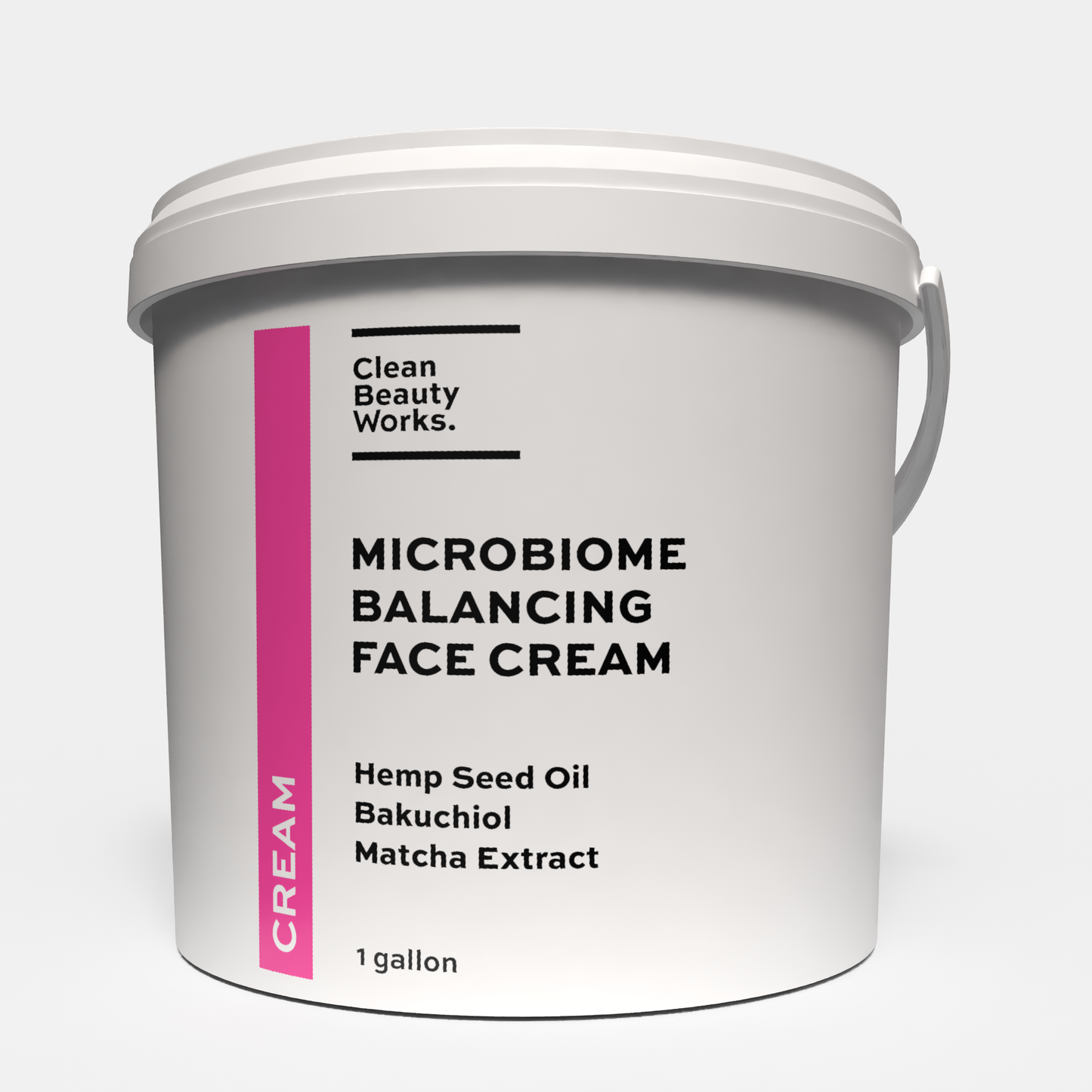 Microbiome Balancing Face Cream, Bakuchiol & Matcha Extract - 1 Gallon